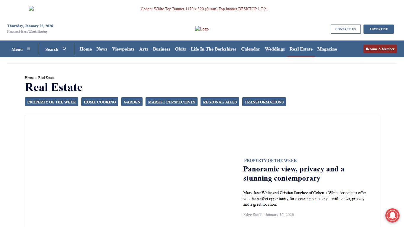 Real Estate Archives - The Berkshire Edge